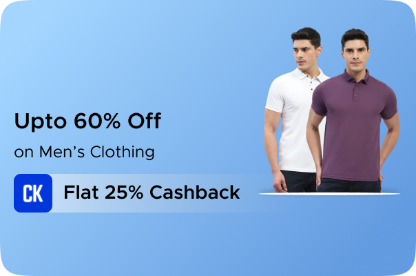 Hummel: Upto 60% Off on Men’s Clothing Collection + Flat 25% CashKaro Cashback